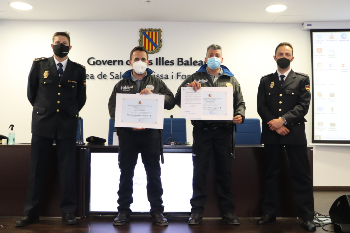 Seguretat reconeguda per Policia Nacional