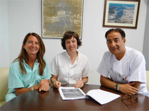 Gemma Martínez, Alexandra Pons y Jordi Ballester