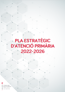 Pla Estratègic d’Atenció Primària del Servei de Salut de les Illes Balears 2022-2026