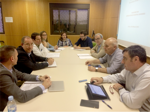 Reunión para estudiar usos del antiguo hospital de Can Misses